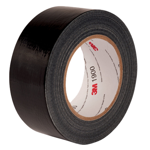 3M 1900 Cinta Americana Color Negro