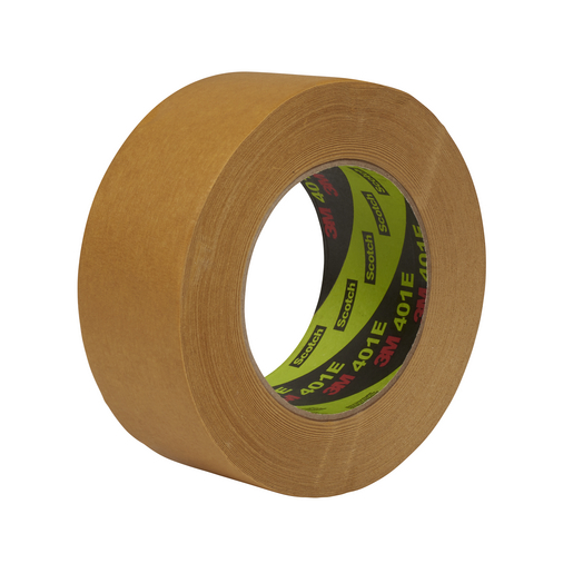 3M 401E Cinta de Enmascarado y Papel Color Marron