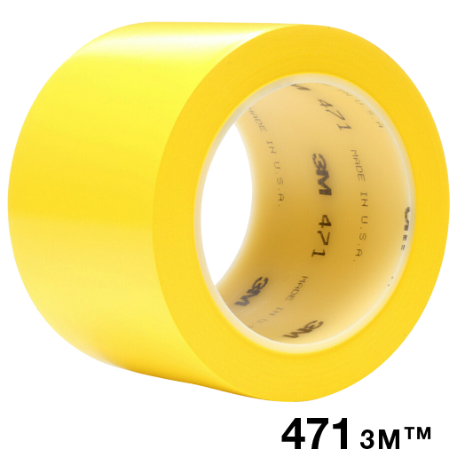 3M™ 471 Cinta de Vinilo Color Amarillo